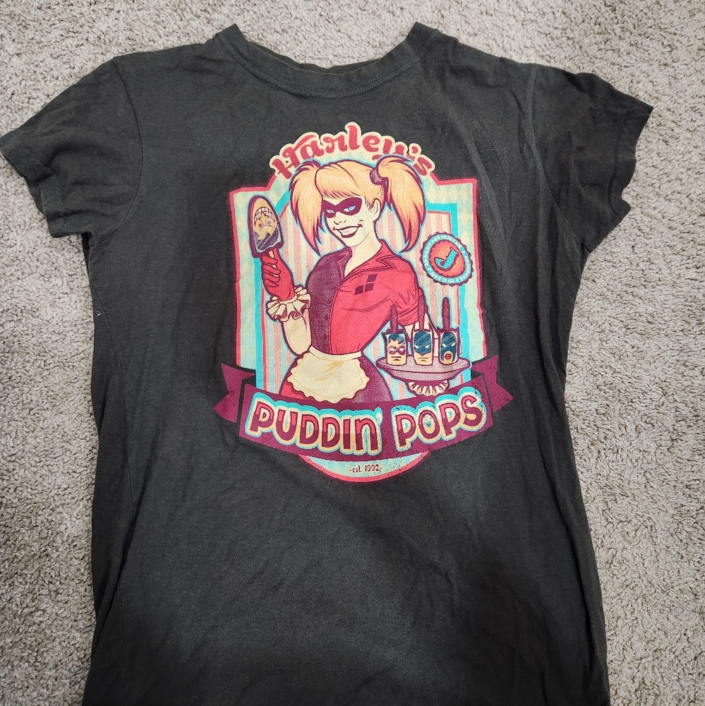 Harley Quinn Puddin Pops Batman Shirt